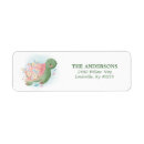 Search for sea turtle return address labels Watercolor