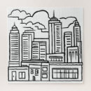 Recherche de paysage urbain puzzles Ville