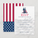 Search for flags vertical rsvp cards Blue