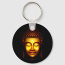 Search for buddha round keychains Black