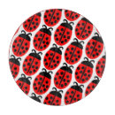 Recherche de coccinelle planches à découper Rouge