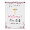 Recherche de première communion posters Rose