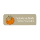 Search for fall pumpkin return address labels Leaves