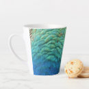Recherche de peacock tasses Bleu