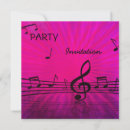 Search for music event invitations Elegant