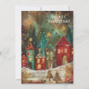 Search for village christmas cards Retro
