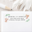 Search for amphibian return address labels Watercolor