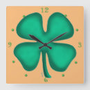 Recherche de st patrick horloges Trèfle