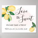 Search for sweets table sign posters Love is sweet