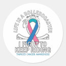 Search for thyroid cancer awareness stickers Pink