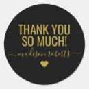 Recherche de merci beaucoup autocollants Moderne
