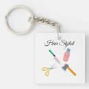 Search for hair stylist keychains Funny