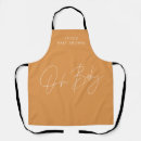 Search for orang aprons Typography