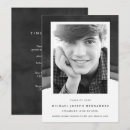 Search for black graduation invitations Senior