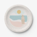 Recherche de beach baby shower plates Mer