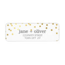 Search for polka dot wedding return address labels Trendy