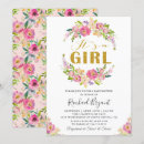 Search for floral baby girl shower invitations Script