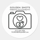 Search for photography wedding stickers Elegant