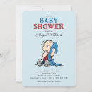 Search for gangs 5x7 invitations Fun peanuts baby