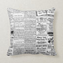 Recherche de vieux journal coussins Papier