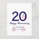 Search for happy 20th anniversary cards 10 20 30 40