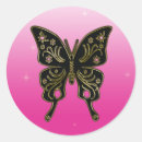 Search for golden background stickers Wings