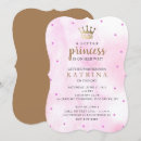 Search for princess is on her way invitations Girl