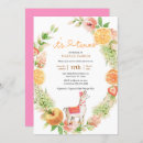 Search for floral twins baby shower invitations Llama