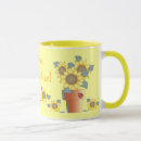 Search for sunshine yellow mugs Sunflowers