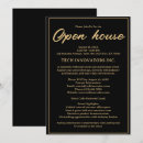 Search for business open house invitations Modern