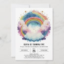 Search for rainbow clouds invitations Children