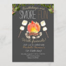 Search for smores postcards Camping birthday