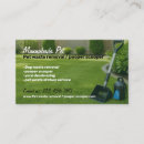 Search for waste removal business cards Pet