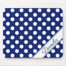 Recherche de pois bleu tapis souris Chic