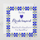 Search for wedding thank you bridesmaid cards Elegant