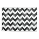 Search for black and white chevron pillowcases Zigzag