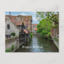 Recherche de bruges belgique cartes postales Canal