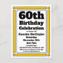 Search for yellow man invitations Simple