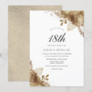 Search for 18th boy birthday invitations Gold