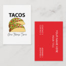 Search for mexican food business cards Restaurant