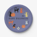 Recherche de halloween assiettes en papier Éffrayant
