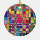 Search for stained glass pattern ornaments Colourful