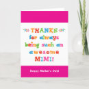 Search for mimi mothers day cards Bright