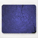 Recherche de empreinte digitale tapis souris Crime