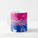 Recherche de bi fierté tasses Drapeau