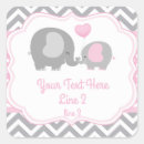 Search for pink and grey elephant stickers Girl