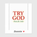 Search for psalm 34 stickers Bible