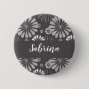 Search for white floral pattern buttons Flowers