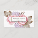 Search for gold leaf business cards Whimsical hair stylist