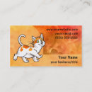 Recherche de gingembre cartes visite Chat